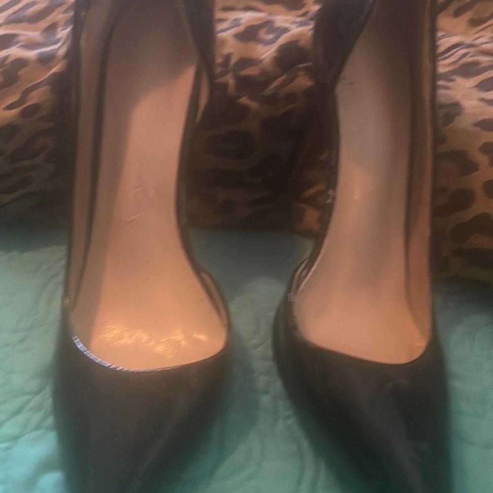 Louboutin Black heel shoes (As is).